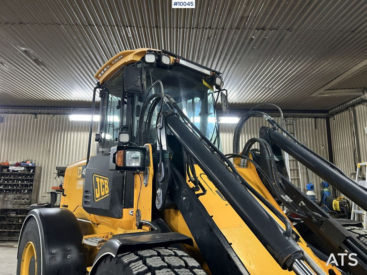 Wiellader JCB 416HT Wheel loader with tilt bracket