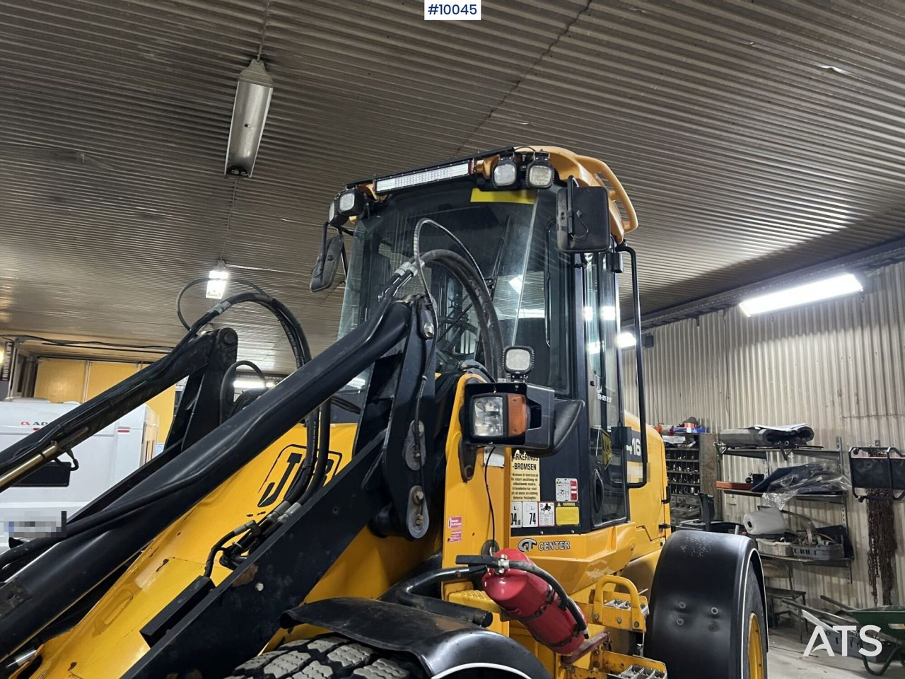 Wiellader JCB 416HT Wheel loader with tilt bracket