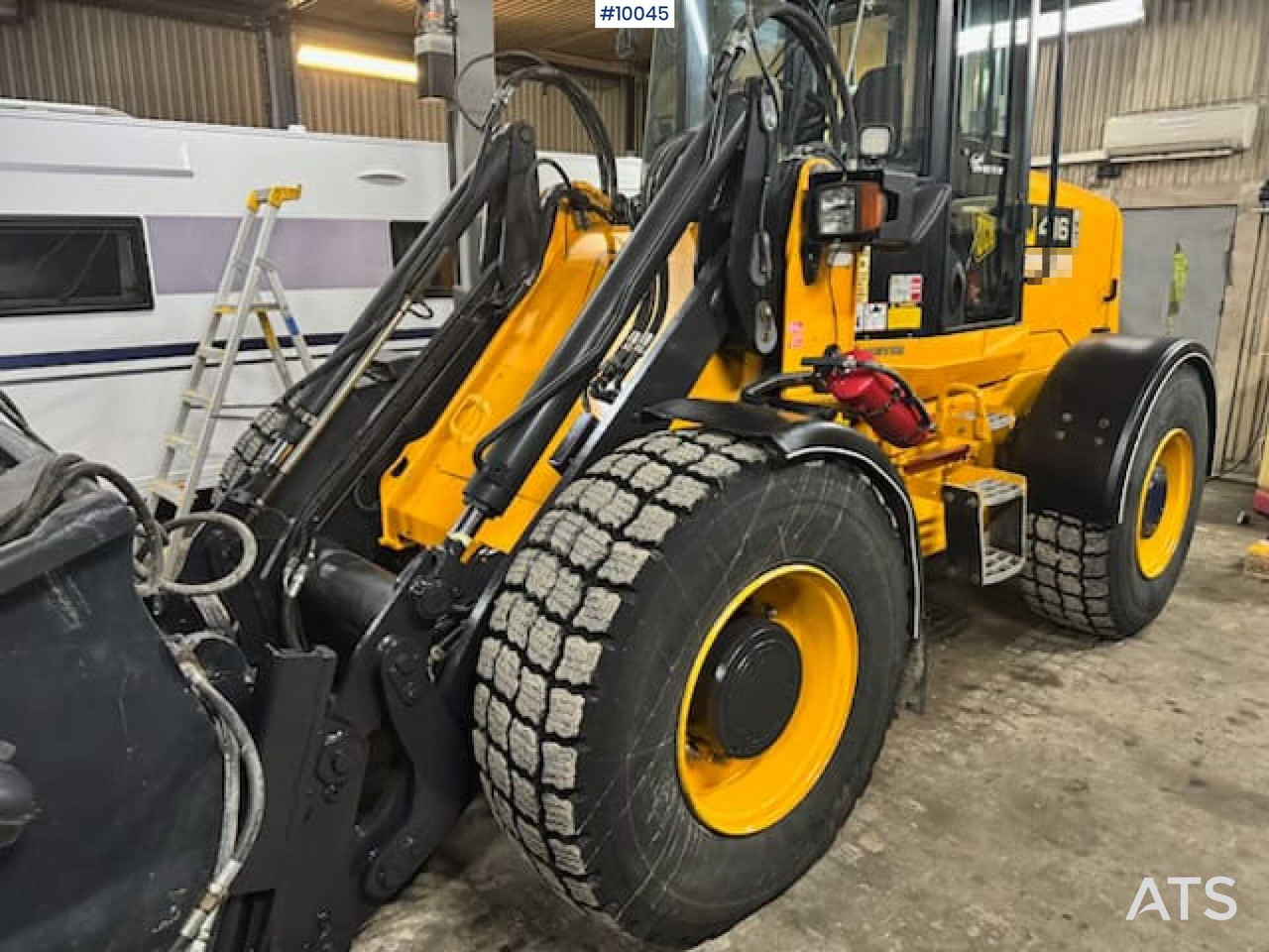 Wiellader JCB 416HT Wheel loader with tilt bracket