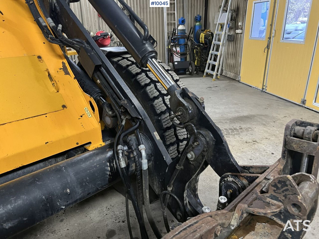 Wiellader JCB 416HT Wheel loader with tilt bracket