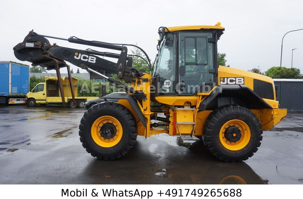 Wiellader JCB 417 HT T4F *Schaufel/Gabel/Schnellwechsler/Klima