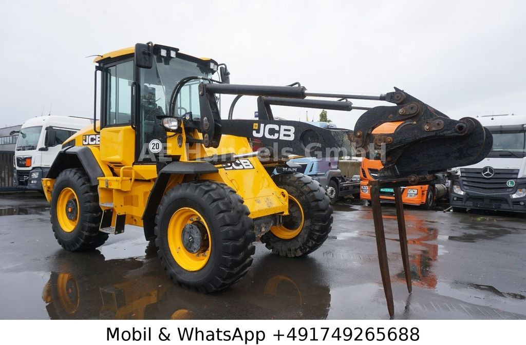 Wiellader JCB 417 HT T4F *Schaufel/Gabel/Schnellwechsler/Klima