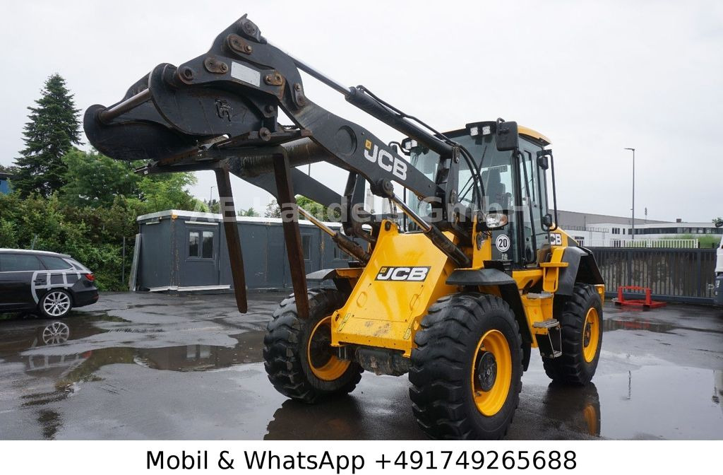 Wiellader JCB 417 HT T4F *Schaufel/Gabel/Schnellwechsler/Klima
