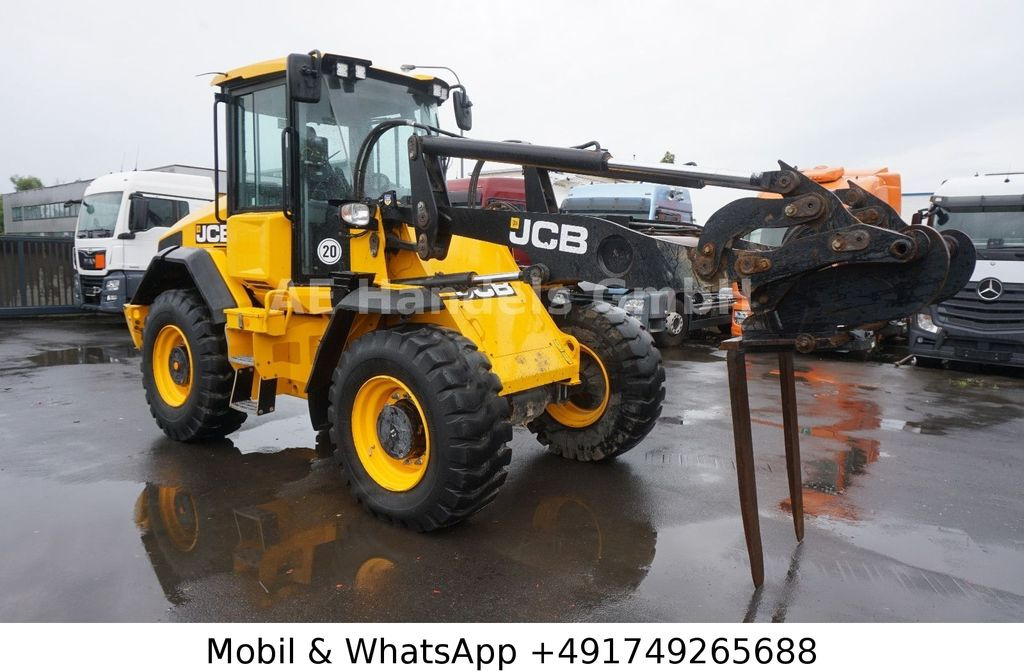 Wiellader JCB 417 HT T4F *Schaufel/Gabel/Schnellwechsler/Klima