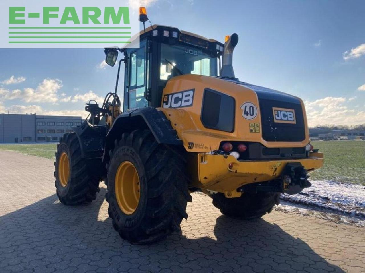 Wiellader JCB 419s agri