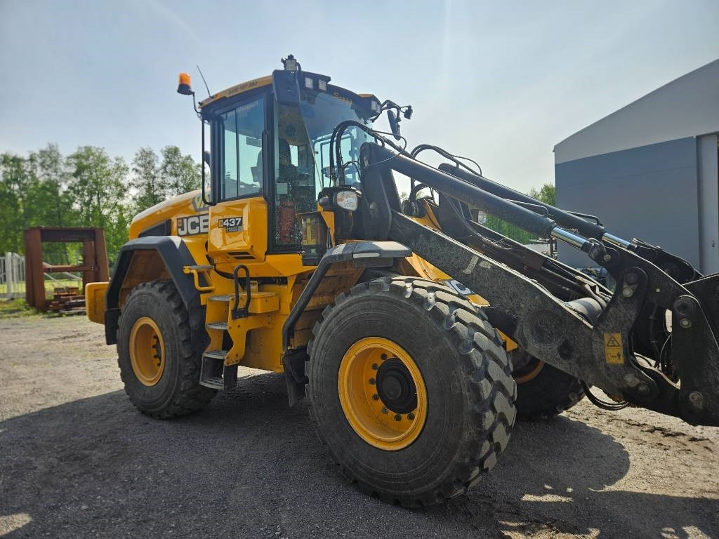 Wiellader JCB 437 S5 HT Loadmaster vaaka