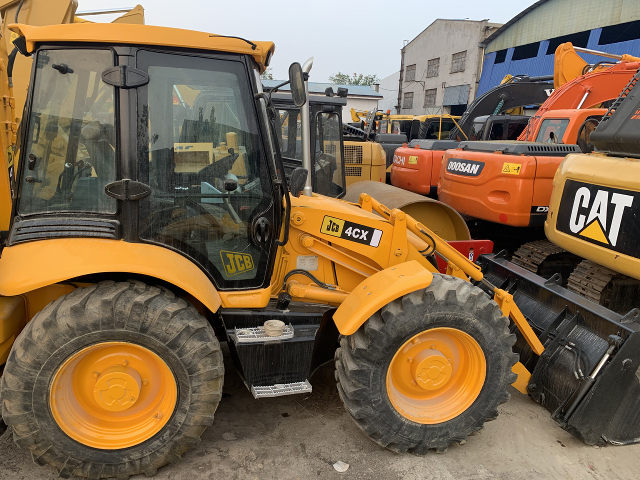Wiellader JCB 4CX
