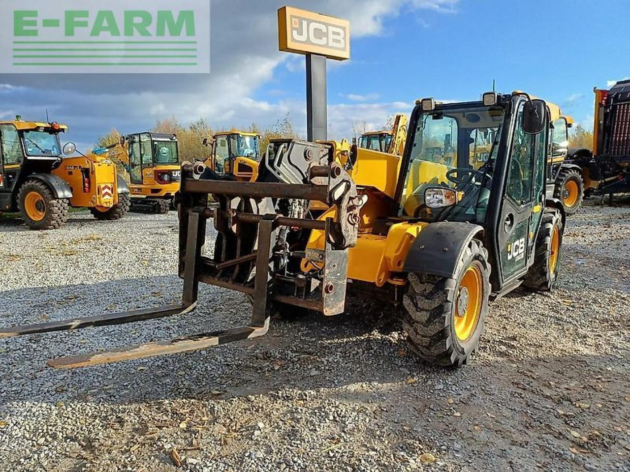 Wiellader JCB 525-60 agri plus