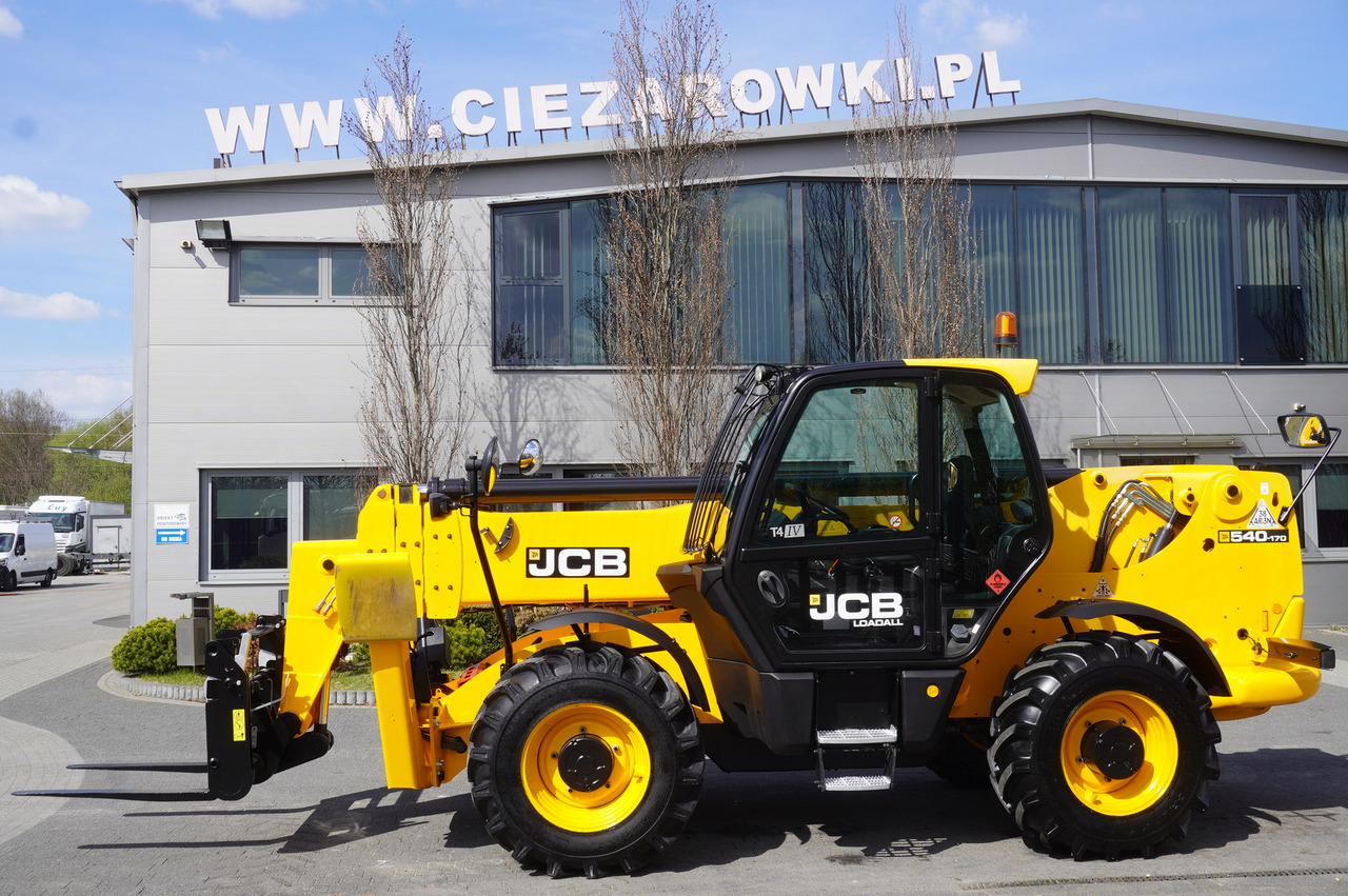 Wiellader JCB 540-170 Telescopic Loader / 17m / joystick