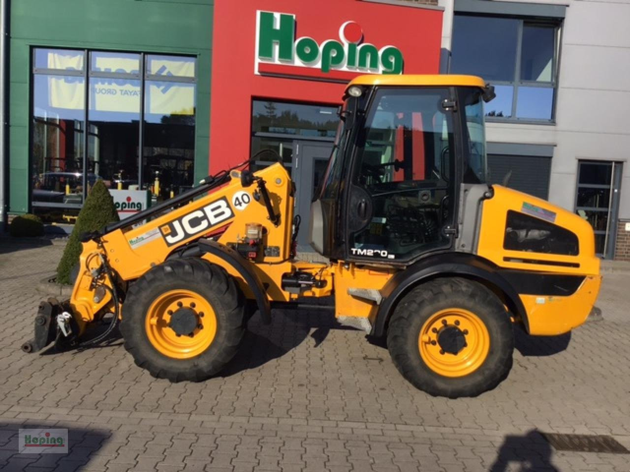 Wiellader JCB TM220