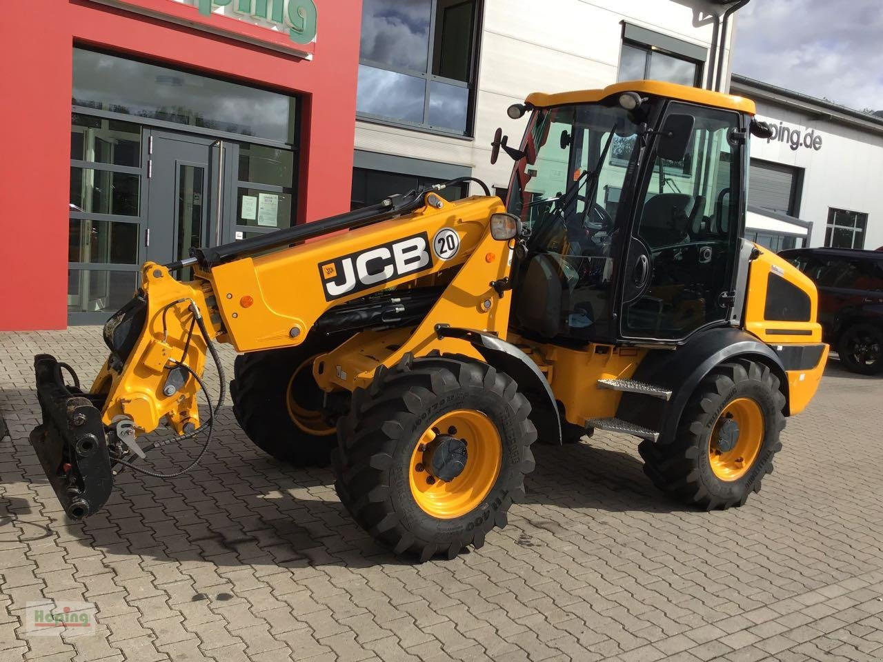 Wiellader JCB TM220