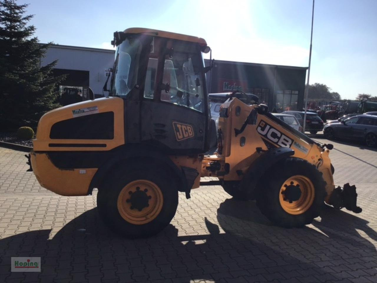 Wiellader JCB TM220