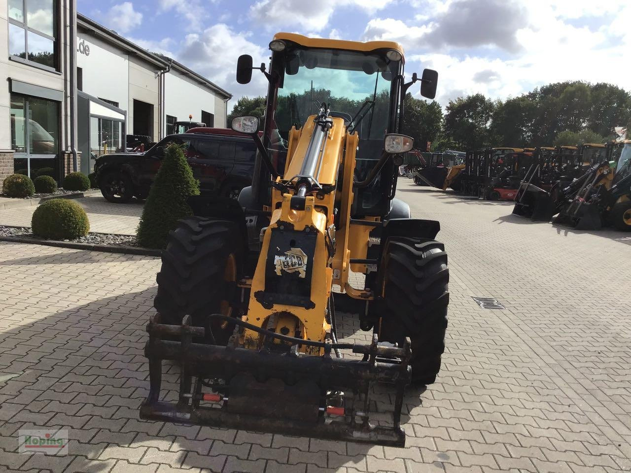 Wiellader JCB TM220