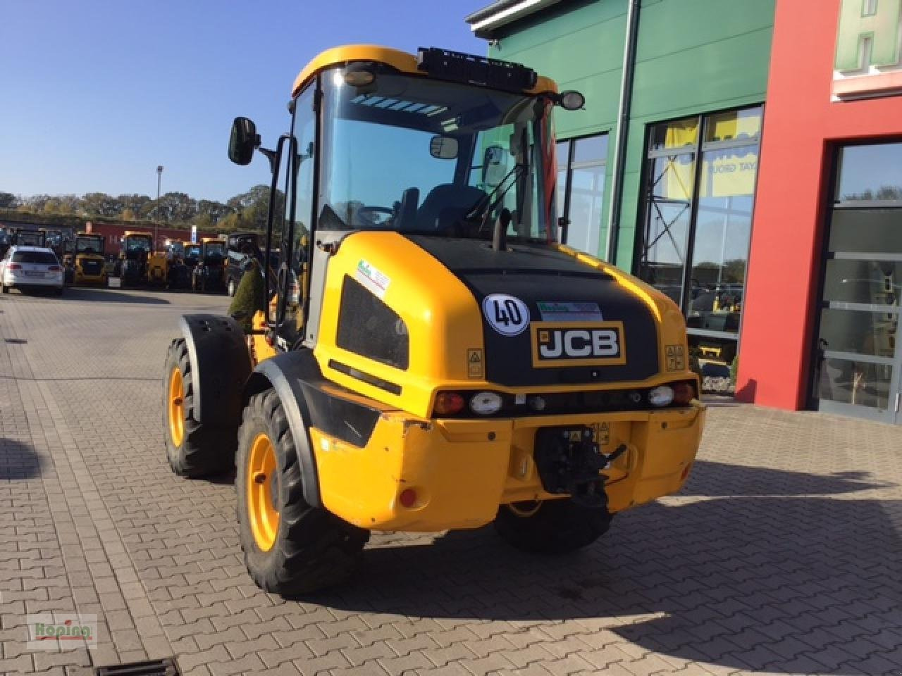Wiellader JCB TM220