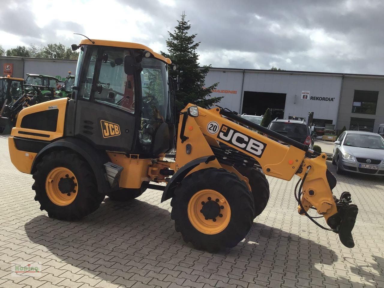 Wiellader JCB TM220