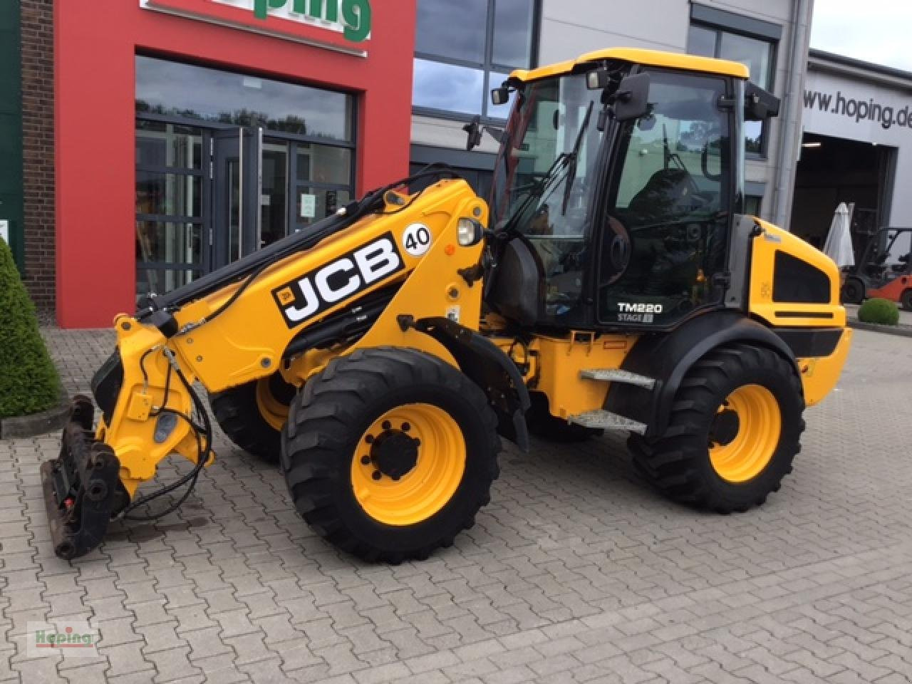 Wiellader JCB TM 220