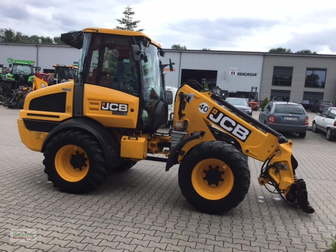 Wiellader JCB TM 220