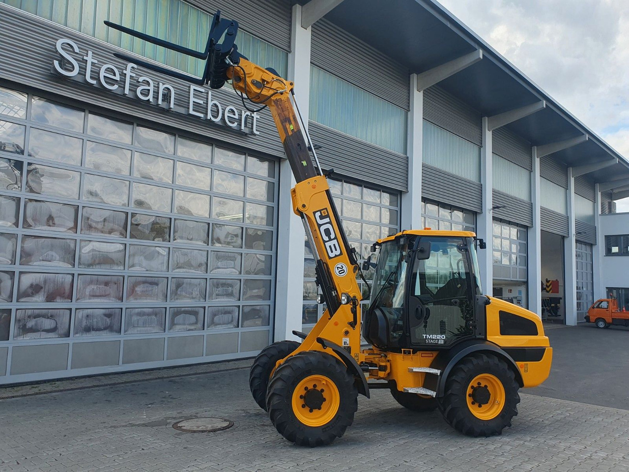 Wiellader JCB TM 220 SV C / Neufahrzeug / Teleskop / Gabel