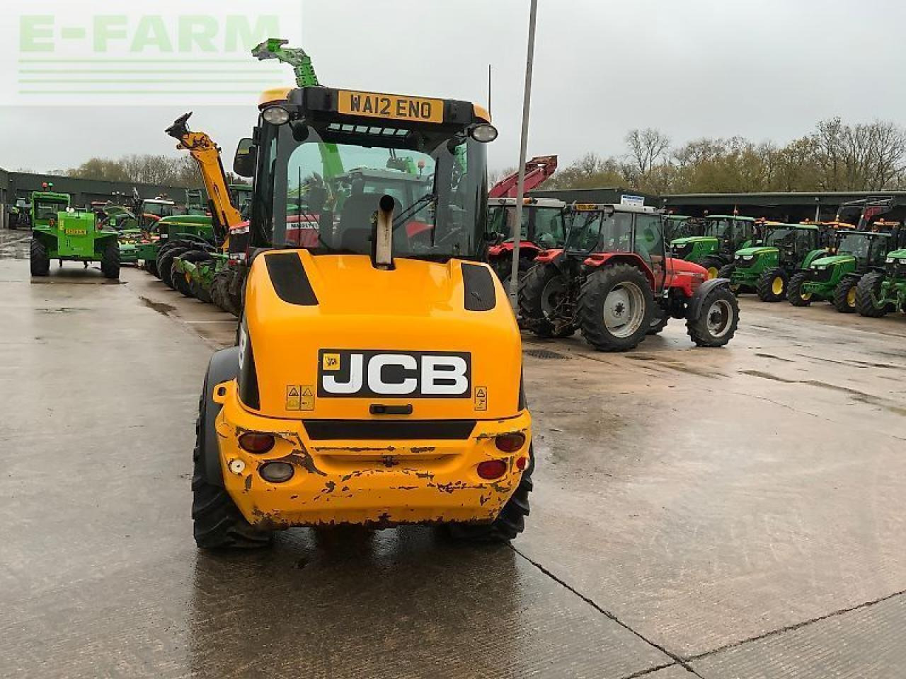 Wiellader JCB tm220 agri telehandler (st25185)