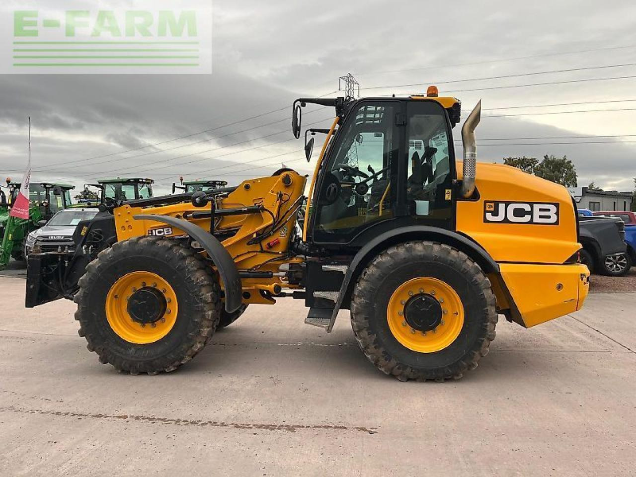 Wiellader JCB tm420s
