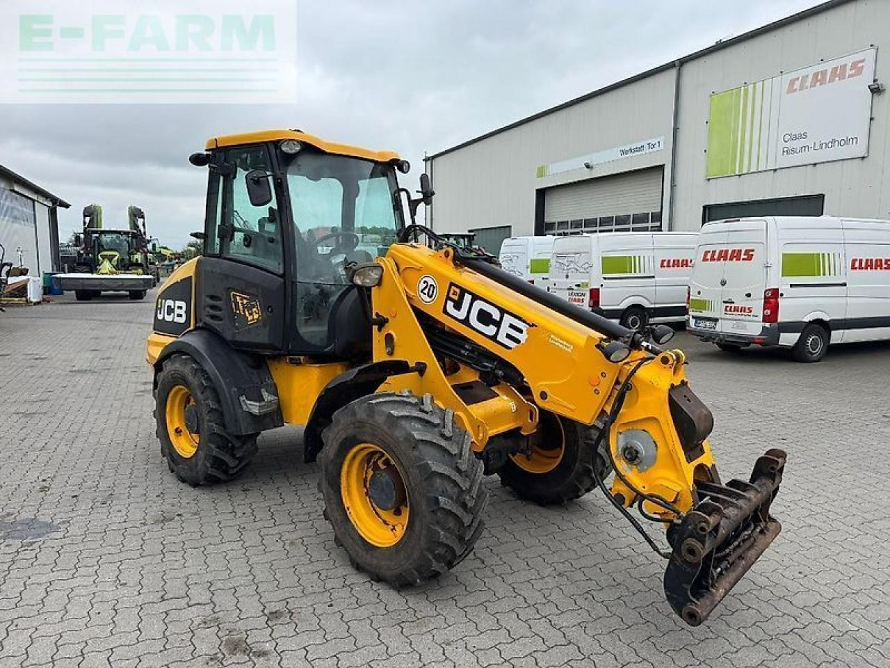 Wiellader JCB tm 220 agri tele