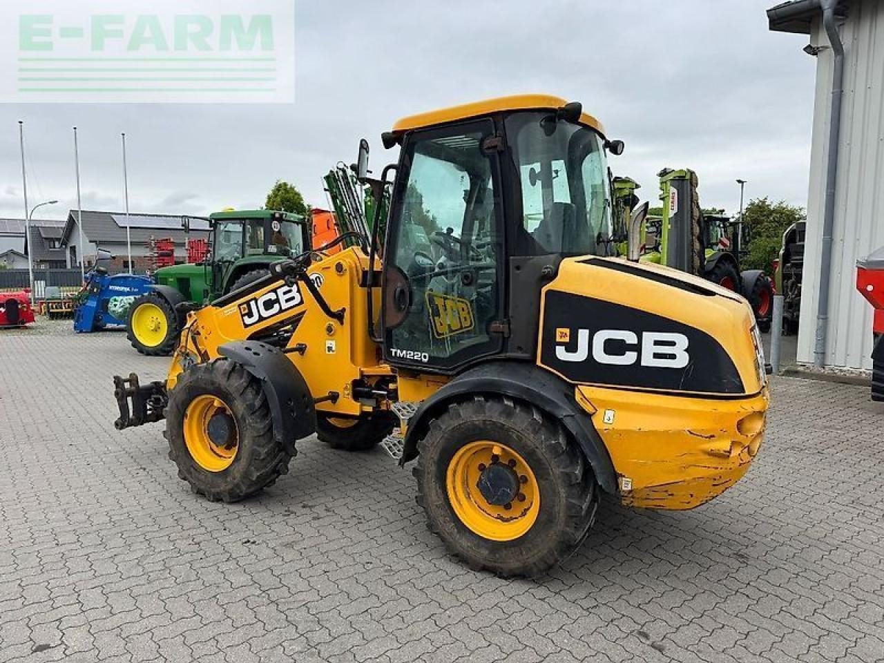 Wiellader JCB tm 220 agri tele