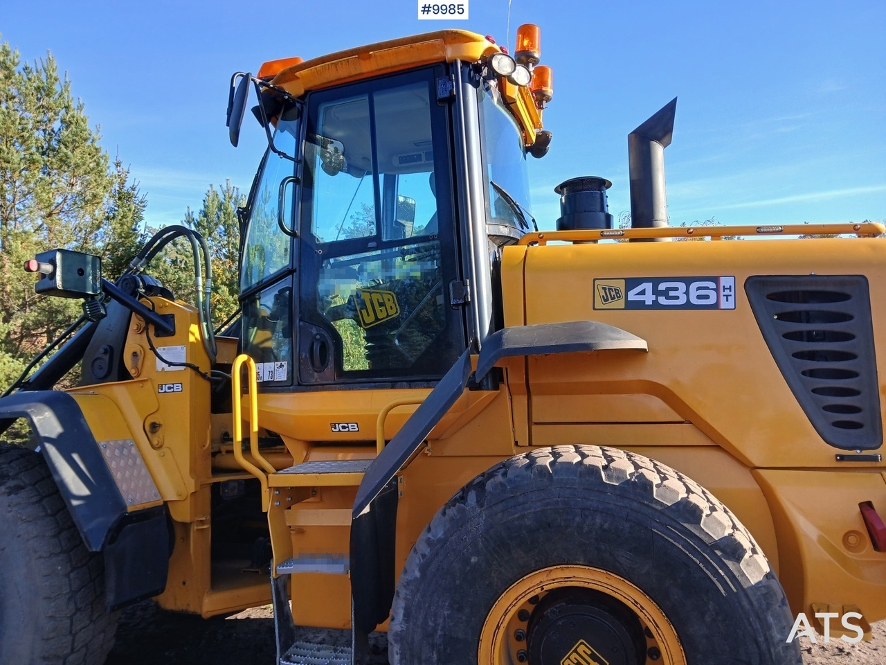 Wiellader Jcb 436HT Wheel loader