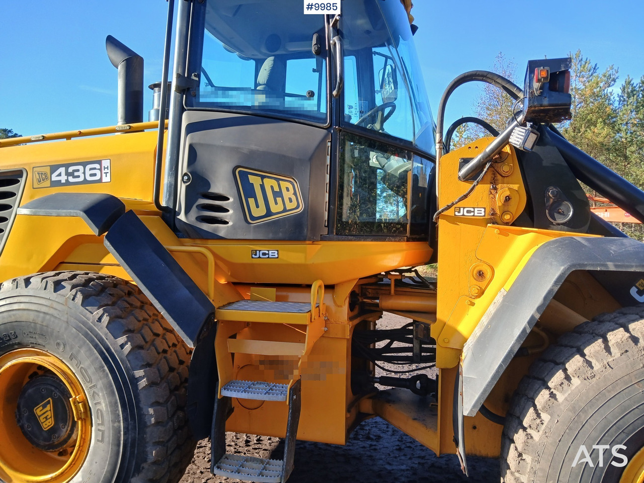 Wiellader Jcb 436HT Wheel loader