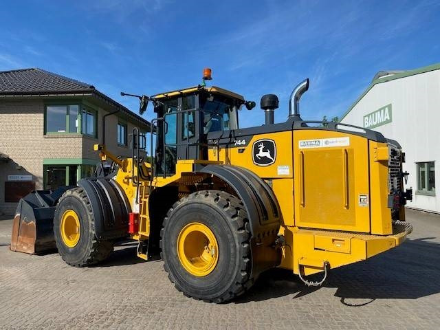 Wiellader John Deere 744 P MIETE / RENTAL (12002126)