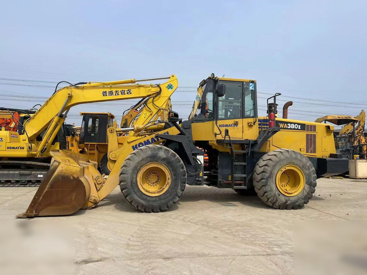 Wiellader KOMATSU WA380Z-6