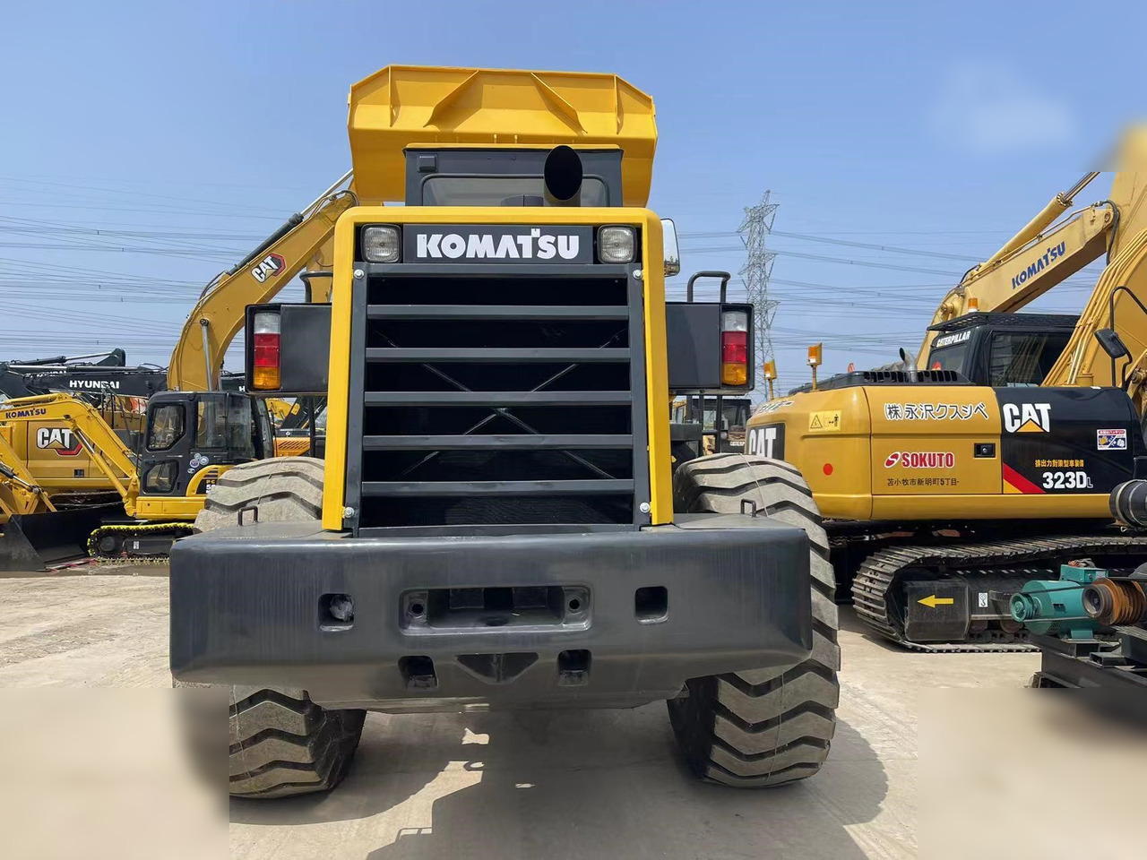 Wiellader KOMATSU WA380-3