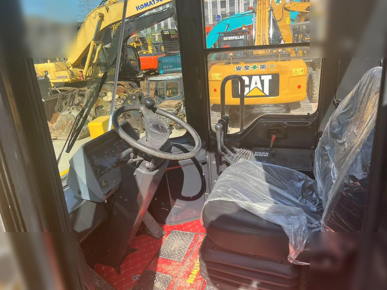 Wiellader KOMATSU WA380-3