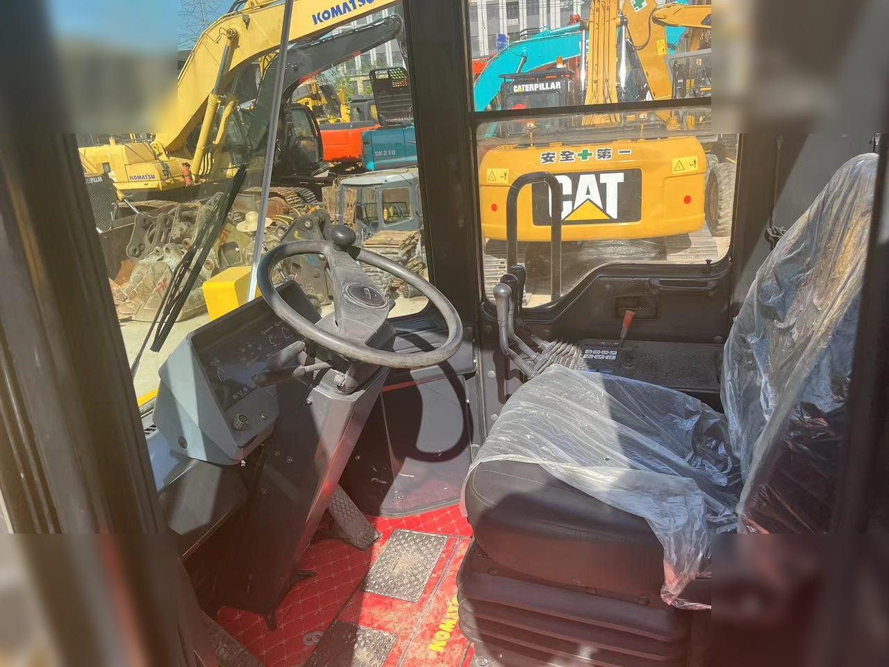 Wiellader KOMATSU WA380-3