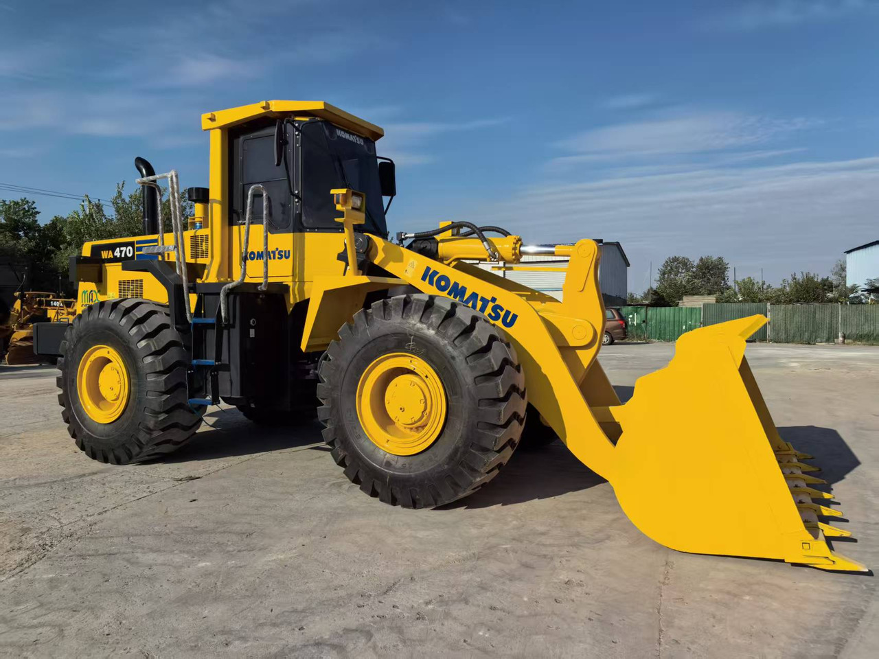 Wiellader KOMATSU WA470