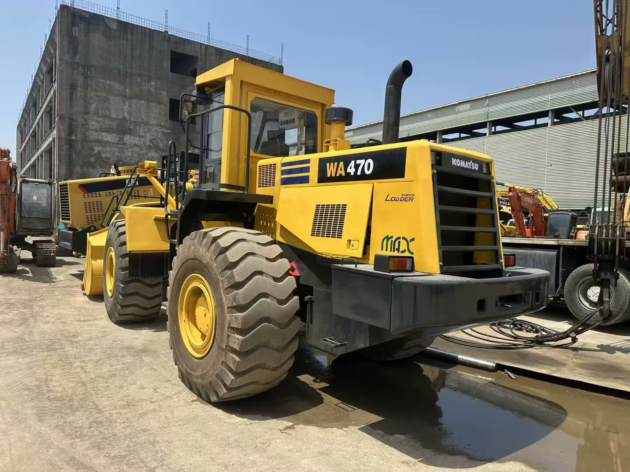 Wiellader KOMATSU WA470