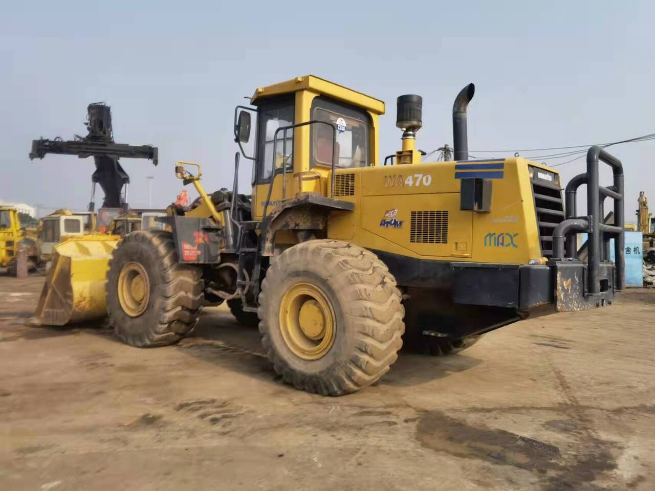 Wiellader KOMATSU WA470-3