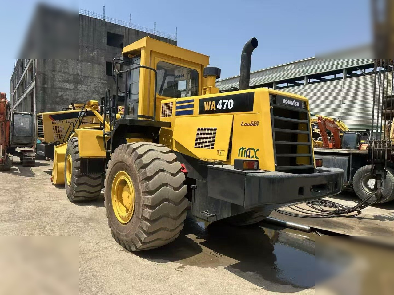 Wiellader KOMATSU WA470-3