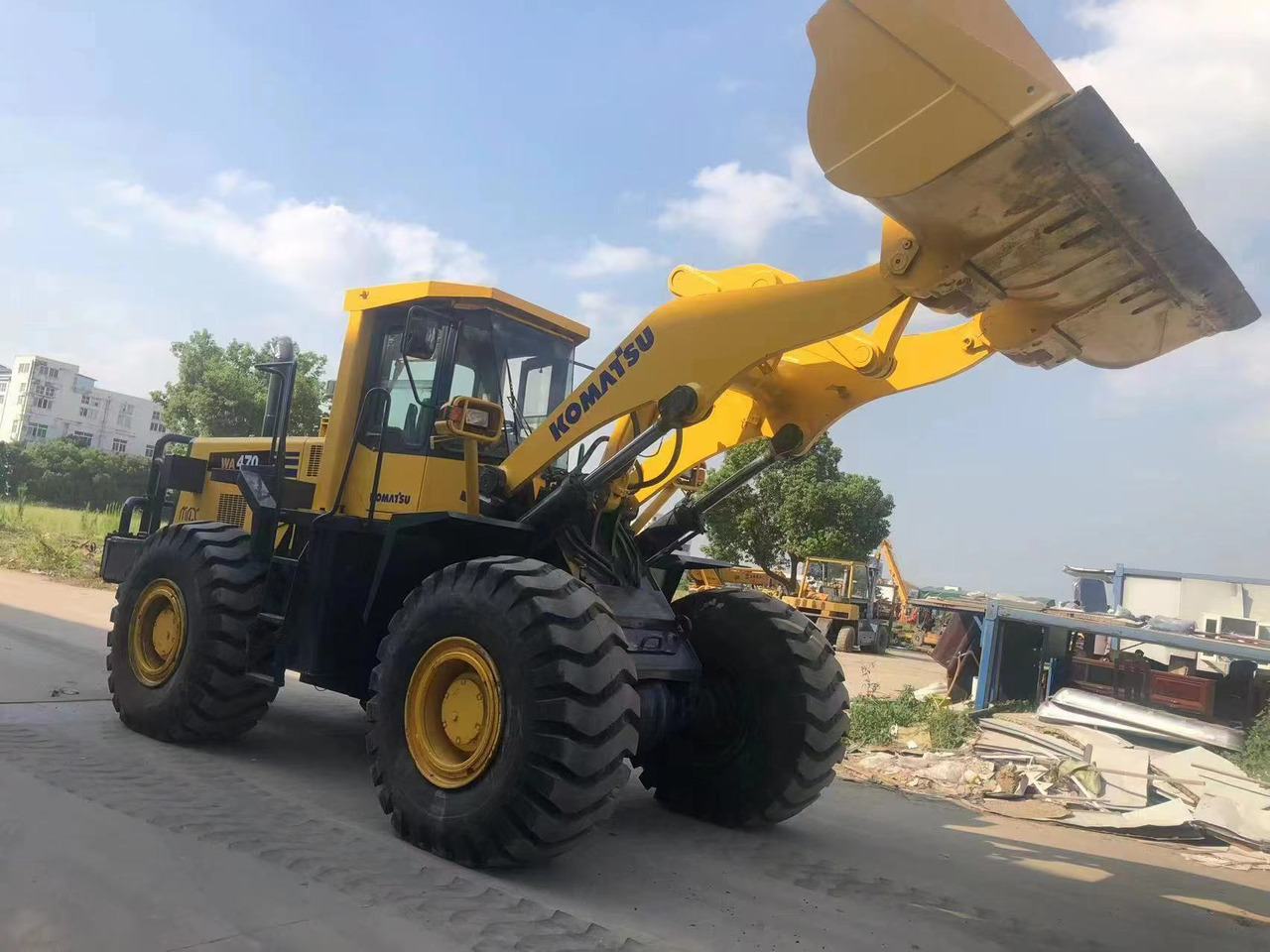 Wiellader KOMATSU WA470-3