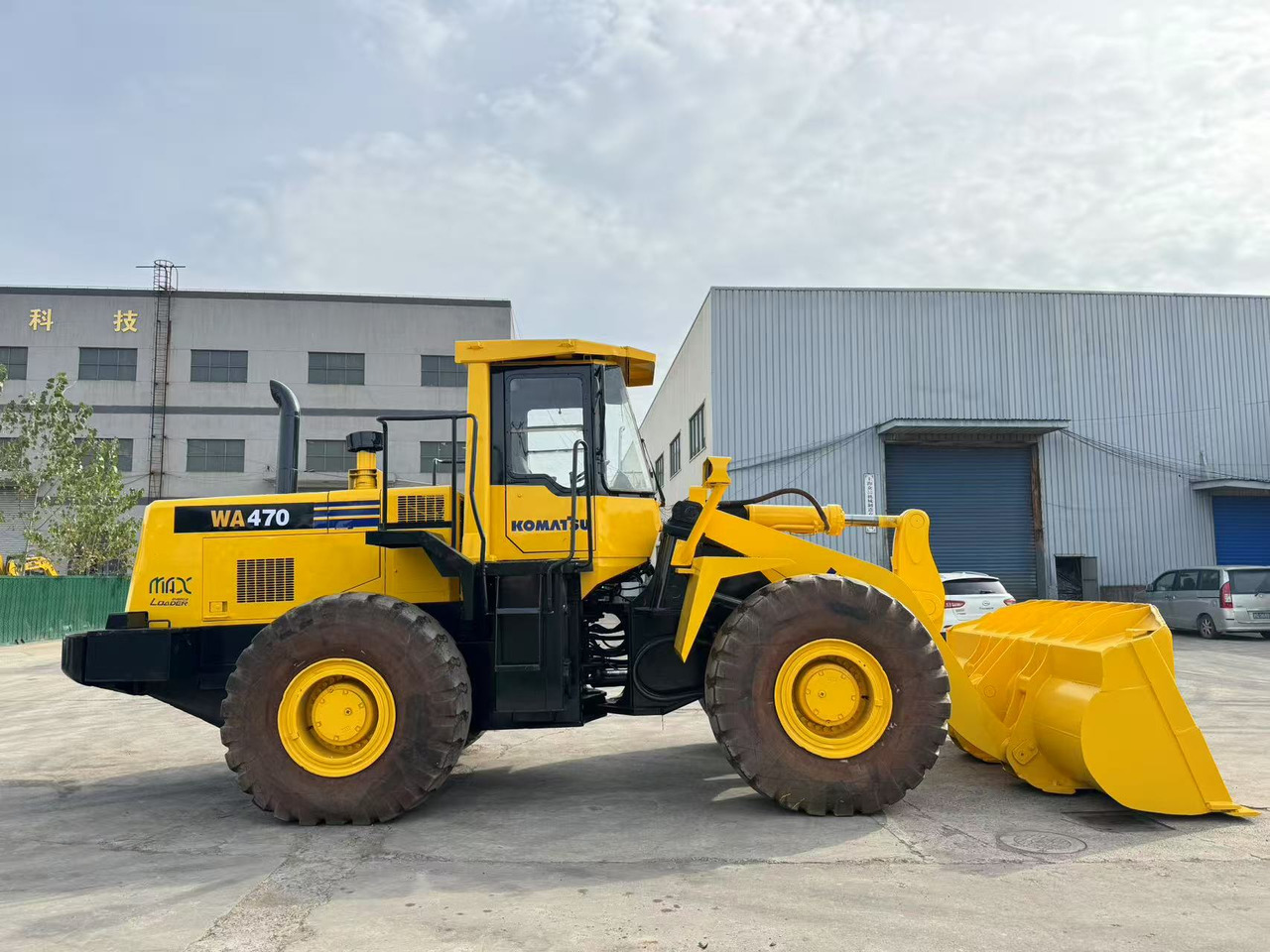 Wiellader KOMATSU WA470-3