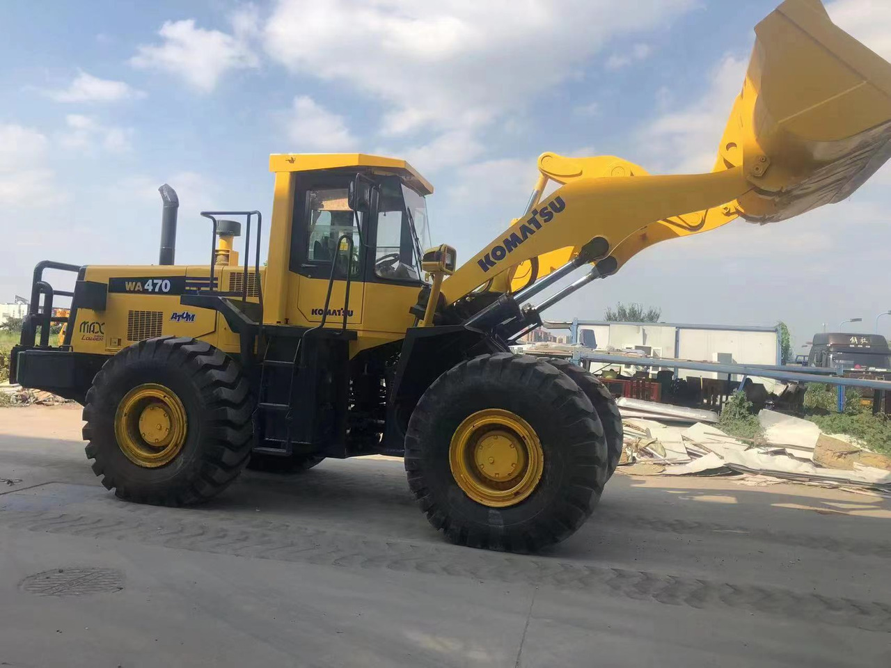 Wiellader KOMATSU WA470-3