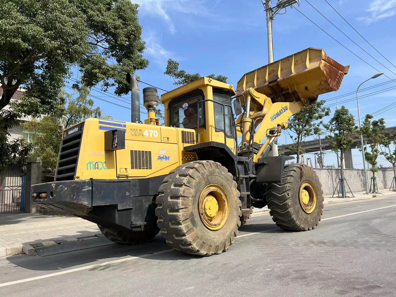 Wiellader KOMATSU WA470-3