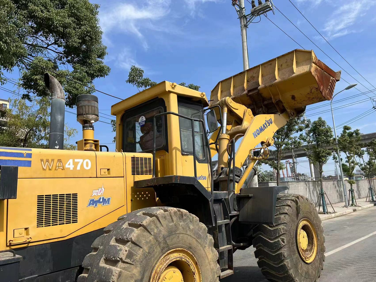 Wiellader KOMATSU WA470-3