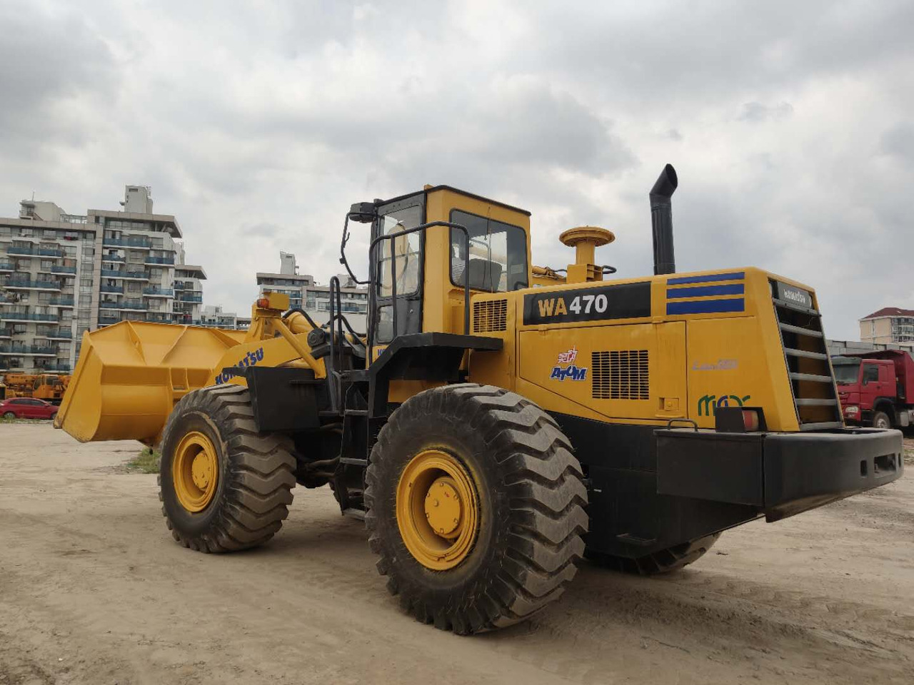 Wiellader KOMATSU WA470-3 Wheel Loader Click for Discount