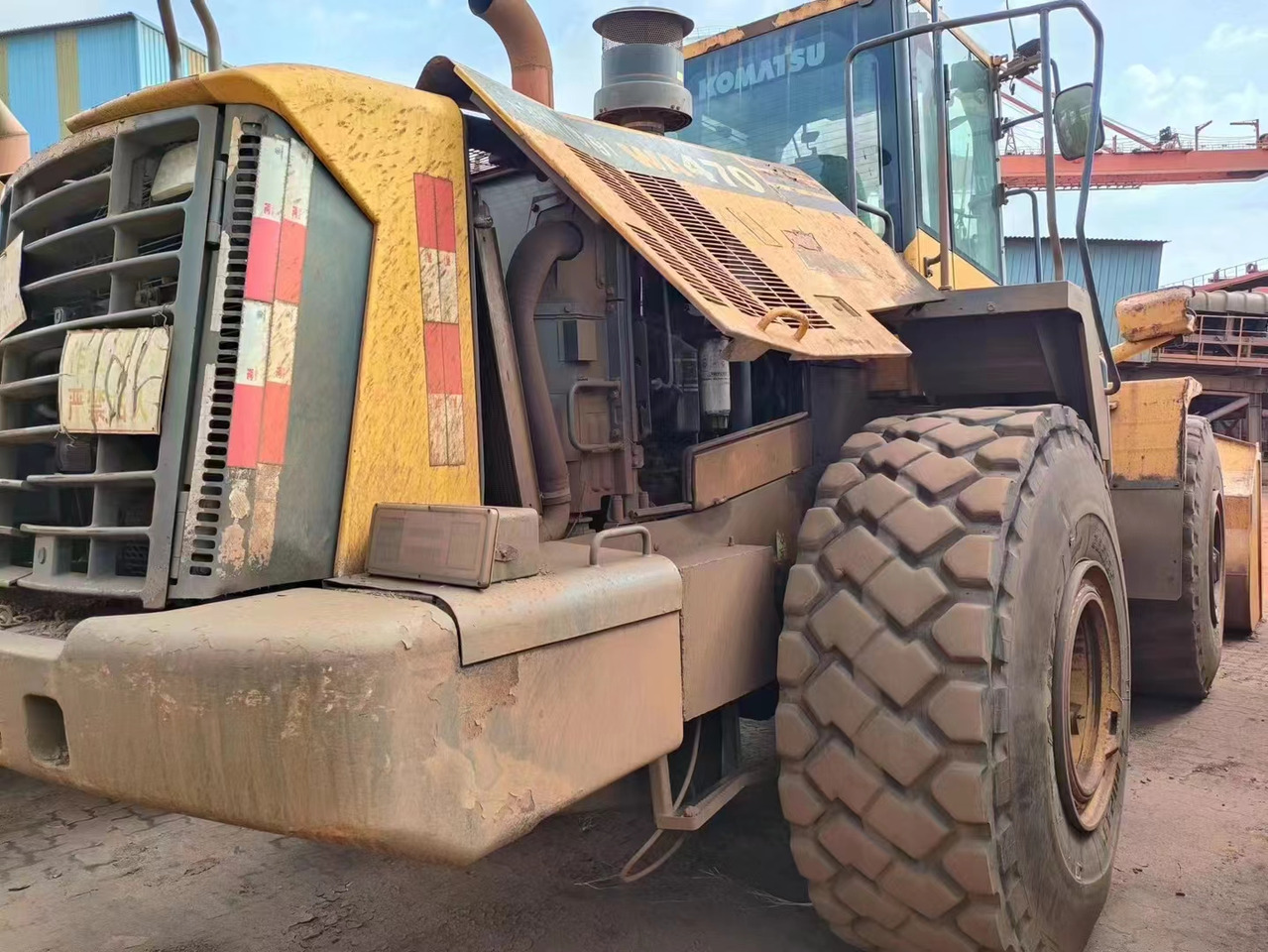 Wiellader KOMATSU WA470-6