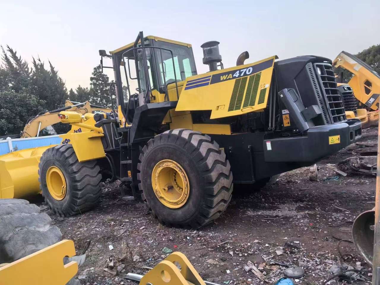 Wiellader KOMATSU WA470-6
