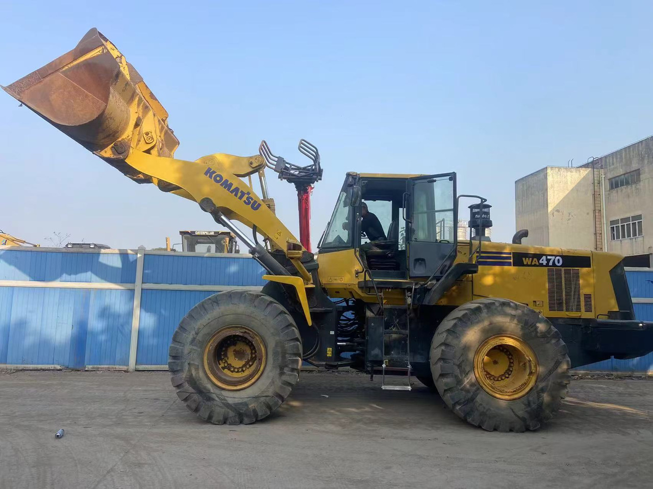 Wiellader KOMATSU WA470-6