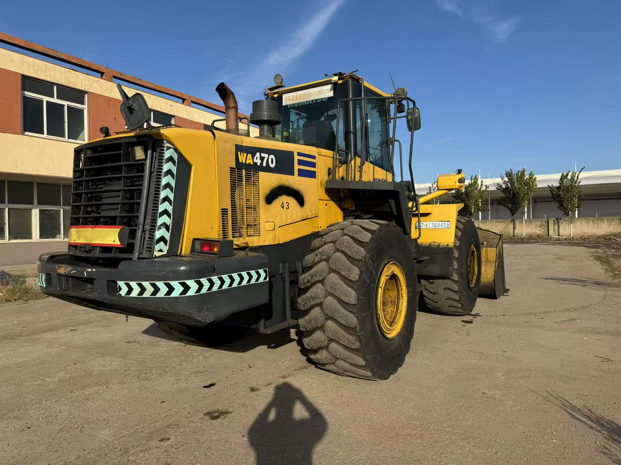 Wiellader KOMATSU WA470-6