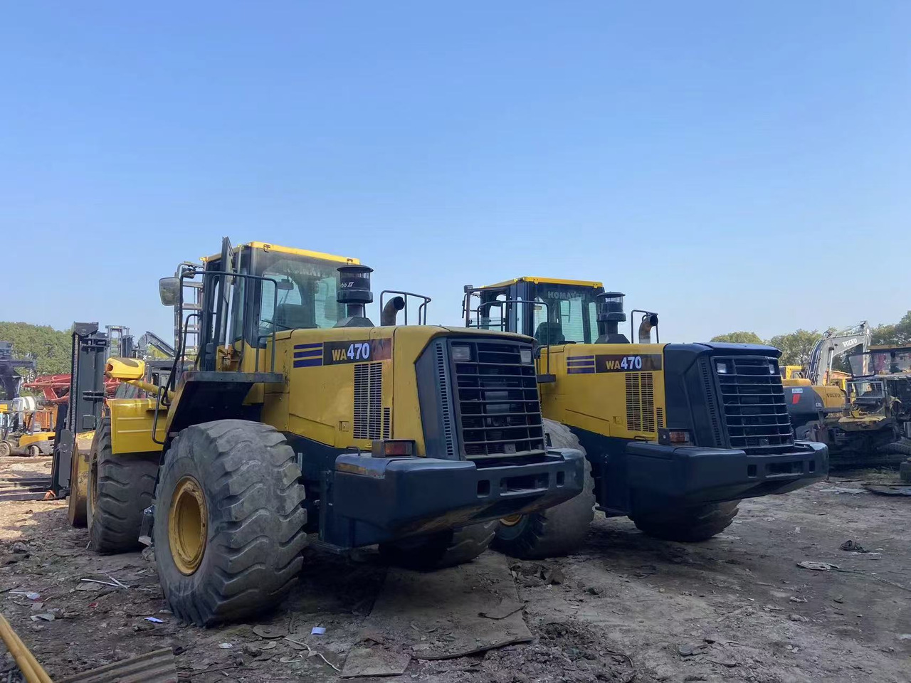 Wiellader KOMATSU WA470-6