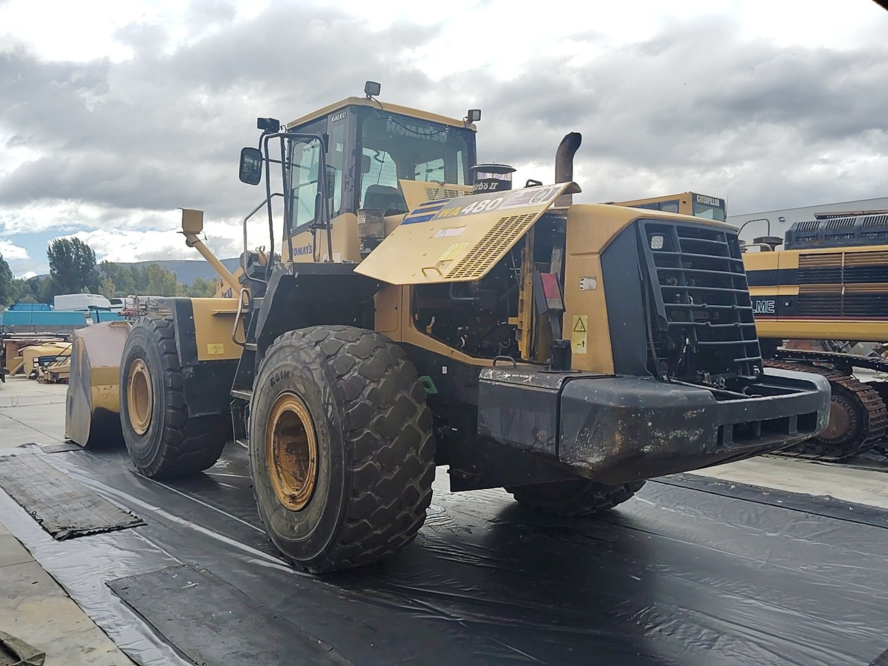 Wiellader KOMATSU WA480-5H