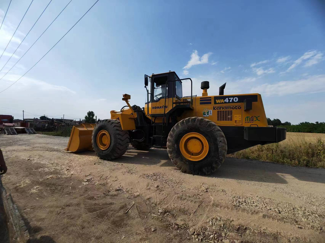 Wiellader KOMATSU WA 470 - 3